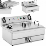 Grill Grill Royal Catering Donut pan for fish and chips with drainer 3000 W 16 l 230 V