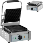 Royal Royal Catering contact grill with grooves