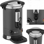 Royal Royal Catering Warnik podgrzewacz do wody with double walls and ociekaczem 6.1 L 1500 W gray