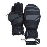Vallerret Skadi Zipper Mitt LRS: Black XS