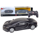 Rastar Remote Control Car Bugatti Veyron Chiron 1:24 Black