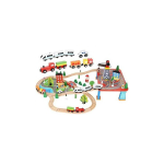 Kruzzel Wooden railway, 88 pcs.