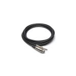 Hosa Hosa Technology XLR3/TS audiokaabel 3,05 m XLR (3-pin) Must