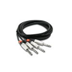 Hosa Hosa Technology HSS-010X2 audiokaabel 3 m 2x 6.35 mm TRS Must