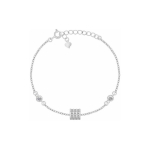 Brilio Brilio Silver Women's silver bracelet with zircons BRC162W