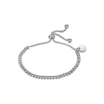 Emily Emily Westwood Timeless Steel Bead Bracelet Paris EWB24009S