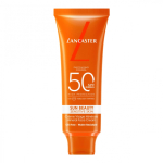 Lancaster Sun Beauty Sensitive Skin Mineral Face Cream SPF 50 P&auml;ikesekaitsekreem N&auml;gu T&auml;iskasvanud
