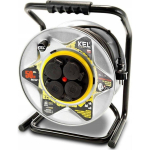 KEL Hand-held softener HAEVY LINE 20m H05RR-F 3x2.5 4xGS / + thermal / 16A IP44 black