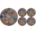 BERTONI EE Set of placemats for round tables 1+4 - VALENCIA