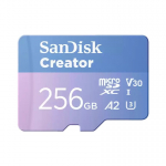 SanDisk Creator 256 GB MicroSDXC UHS-I Klass 10