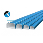 Rigid Rigid duct for air conditioner pipes Tecnosystemi, Optima TP, TP75-OPT-FC 2000x74x56 white with protective film
