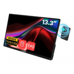 Verbatim 32087 Kaasaskantavad telerid ja monitorid Kaasaskantav monitor Must 33,8 cm (13.3") 1920 x 1200 pikslit
