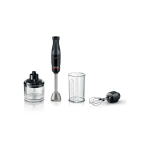 Bosch Serie 4 MSM4B624 kannmikser 0,6 l Saumikser 1000 W S&ouml;ehall, Must