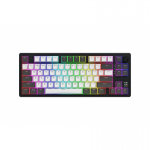 HATOR Skyfall Pro Wireless 80 klaviatuur M&auml;ngimine USB + RF Wireless + Bluetooth QWERTY Ameerika inglise keel Must, Hall