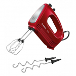 Bosch CleverMixx K&auml;simikser 400 W Punane, Roostevaba teras