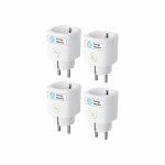 MEROSS MSS315CFH-EU Smart Plug with Energy Monitoring (Matter) (Set of 4)