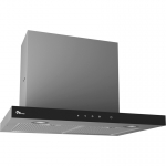 Thermex Super Silent GT laevalgusti, teras/must, 60 cm