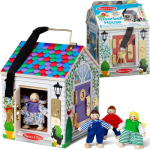 Interaktiivne Interaktiivne Maja 23 Cm Montessori Lukud Heliga Kella Melissa & Doug