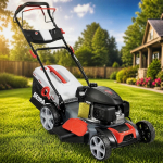 Benzinimootoriga Benzinimootoriga iseliikuv muruniiduk DEDRA HONDA mootoriga 4,2 kW, 53 cm HONDA GCV200