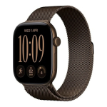Nutikas Nutikas kella Apple Watch Series 12 GPS + Cellular 46mm Tume Pronks Alumiiniumkorpus tume pronks Milanese Loop - M/L - MKDG4ET/A