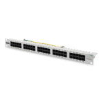 DIGITUS Patch paneel 1U 50x RJ45 LSA Hall