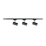 DPM LIGHT TRACK SYSTEM STR-3XGU10-B GU10