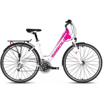 Tabou Kinetic 2 W jalgratas valge-fuksia-S / 17" (Suurus: S / 17")