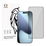Kaitseklaas Kaitseklaas Tel Protect 10X Privacy Plus Titanium Iphone 16 Pro/17 jaoks (&uuml;mbrik)