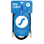 SSQ SSQ JMPJMP1 SS-1444 kaablipistikupesa, must &ndash; pistikupesa, 1 m must