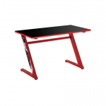 White White Shark GD-ZZ-RED Gaming Desk, Red