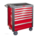 33107 33107 Workshop trolley, 7 drawers, 706x450x815 mm, Proline