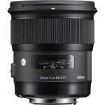 Lens Lens Sigma 24mm F1.4 DG HSM | Art | Canon EF mount