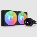 NZXT Kraken Elite 280 RGB Protsessor K&otilde;ik-&uuml;hes vedelikujahuti 14 cm Must 1 tk