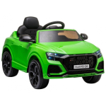 Lean Lean Cars One-seater electric car for children Audi RS Q8, green