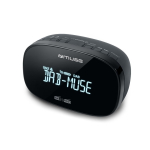 Muse M-150 CDB raadio Kell Analoog ja digitaal Must