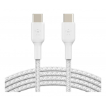 Belkin CAB004BT1MWH2PK USB-kaabel USB 2.0 1 m USB C Valge