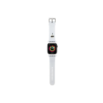 Karl Karl Lagerfeld Strap KLAWMSLKNH Apple Watch 38|40|41mm white|white strap 3D Rubber Karl Head
