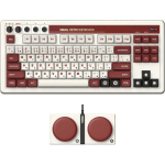 8BitDo Retro Wireless Mechanical Keyboard (Hot-Swap) (Kailh Box switch, US) - (Fami Edition)