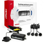 Set Set of sensors parkowania pod kamerę i display LCD golden 18mm amio-02992