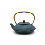 Bredemeijer Teapot Linhai 1,1l Cast Iron petrol gold 153031