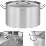 Royal Royal Catering Cooking pot with lid, stainless steel, for induction cooker, 58 L