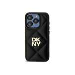 Case Case DKNY DKHCP15SPQDSLK iPhone 15 6.1" black/black Quilted Stack Logo