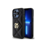 DKNY DKHCP15LPQDSLK iPhone 15 Pro 6.1" black/black Quilted Stack Logo