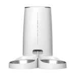Automatic Automatic Pet Feeder Rojeco 4L Button Version (double bowl)
