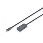 Digitus DA-73110 USB-kaabel USB 3.2 Gen 1 (3.1 Gen 1) 5 m USB C USB A Must