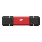 Silicon Silicon Power DS72 USB-v&auml;lkm&auml;lu 1 TB USB Type-A / USB Type-C 3.2 Gen 2 (3.1 Gen 2) Punane