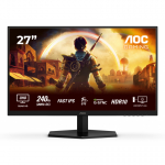 AOC G4 Q27G42ZE PC lamekuvar 68,6 cm (27") 2560 x 1440 pikslit Quad HD LCD Must, Punane