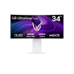 LG 34GX90SA-W PC lamekuvar 86,4 cm (34") 3440 x 1440 pikslit Wide Quad HD OLED-ekraan Valge