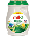MILL MILL PROFESSIONAL 3-kambrilised universaalsed pesupesemis kapslid, 70 tk.