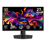 MSI MAG 271QP QD-OLED X24 PC lamekuvar 67,3 cm (26.5") 2560 x 1440 pikslit Wide Quad HD Must